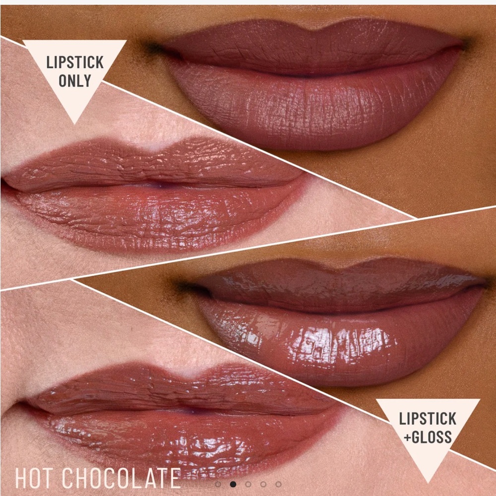 NEW Lys Speak Love Lip Treatment Oil and Moisture Matte Lipstick, Hot Chocolate